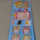 Electronic Alphabet Wall Chart, Talking ABC, 123s, Music Poster, Kids Learning Toys for Toddlers 1-3, Interactive Educational Toddler Toy, Birthday Gifts for Age 1 2 3 4 5 Year Old Boys Girls - Blue