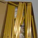 Wokceer Wedding Arch Backdrop Stand 6.6x4 FT Square Wedding Arches for Ceremony Gold Metal Balloon Arch Frame for Wedding Birthday Party Garden Arbor Anniversary Event Christmas Decor