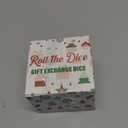 Santa Swap Gift Exchange Dice, Exchange Gifts Christmas Games for Family Party, Christmas Stocking Stuffers White Elephant Gift Swap Dice Game for Teens, Kids, Adults, Families and Holiday