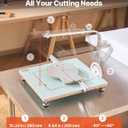 VEVOR Hot Wire Foam Cutter, 58W Electric Styrofoam Cutter with Variable Temperature Control, Portable Tabletop Cutting Tool with 10.24" Max. Cutting Thickness for Foam, KT Board, Low-Density Sponge