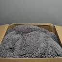 Muddy MatCloud K-9 Bed for Dogs & Cats, Soft & Relaxing Round Dog Bed, Chenille Material, Removable Cover, Washable & Dryer SafeGrey Medium(35'x35')