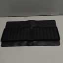 Sink Edge Protector with Suction Cup 4"x14", Silicone Sink Splash Guard for Kitchen & Bathroom, Protect Countertop from Scratches, Stains, for Stainless Steel Granite Quartz-Black