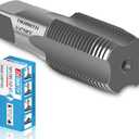 DKIBBITH 3/4" NPT Pipe Tap Carbon Steel Hand Threading Tool for Assorted Plumbers Mechanics DIY Thread cutting tools.