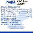 2 x INABA Chicken Broth, Side Dish/Topper for Cats with Vitamin E, 1.76 Ounce Pouch, 8 Pouches Total, Chicken and Salmon Recipe