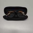 Eyekepper Readers Square Large Lenses Spring-Hinges Reading Glasses Women (Black-brown) +3.00