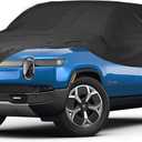 Proadsy Car Cover for Rivian R1T 2026 2025 2024 2023 2022 Windproof All Weather Waterproof Sun Rain UV Dust Snow Protection Outdoor Custom-fit All Weather Car Covers