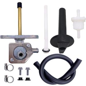 Fuel Valve Switch Petcock with Lever Screw Fits For Honda ATV Rancher 350 400 420 450 500 650, for Honda ATV Four Wheeler Foreman TRX450 TRX500 TRX650