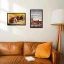 ENJOYBASICS 12x18 Picture Frame, Display for 12 x 18 Poster, Wall Gallery Photo Frames, Black, 2 Pack