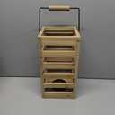 HD Designs Wood Lantern