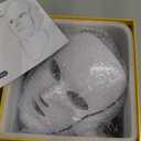 SDKWDH Red Light Photon Facial Mask with Remote Control, 7 Custom Modes with Infrared, Portable with Timer for Home Use