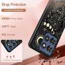 for Moto G Stylus 2025 Case - Compatible with MagSafe Women Cute Girls Magnetic Phone Cover Aesthetic Sun Moon Heavy Duty Shockproof Design for Motorola Moto G Stylus 5G 2025 Cases (Planet)