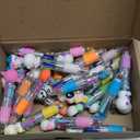 CZWZ 30Pcs Mini Multicolor Pens in One 4-in-1 Cute Pens Bulk for Kids, Ballpoint Pen for Birthdays and Children's Parties, Fun Gifts Assorted Ink Kawaii Pen(Space)