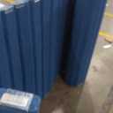 Angeles 48" x 10' Quiet Divider With Sound Dampening Panels, Freestanding Room Divider Wall, Blue