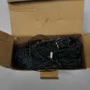 iBaycon 4ft x 6ft Christmas Net Mesh Lights, 8 Modes Timer Connectable Waterproof Christmas Lights for Trees, Bushes, Wedding, Garden, Outdoor Decorations (White, 1PACK)