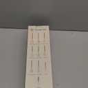 CAROTE Silicone Cooking Utensils Set, Kitchen Utensils Set 10 Pcs for cooking, BPA Free Spatula Set with Heat Resistant Wood Handles for Nonstick Cookware (Cream White)