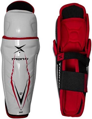 TronX Force Senior Adult Ice Hockey Shin Guards (Left)