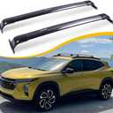 220lbs Cross Bar Roof Rack Fit for Chevrolet Chevy Trax 2RS ACTIV LT 2023-2026 Cargo Carrier Crossbar Rooftop Accessories (with Side Roof Rails)