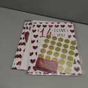 4 x 2PCS Valentine's 14 Things We Love About You Scratch Off Cards, Valentine's Advent Calendar, Personalized Gift for Him Her Husband Wife Girlfriend Boyfriend (2Pcs - We Love)