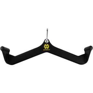 LAT Pulldown Attachment,Back Tricep Bar Strength Training,Handle Grips LAT Pull Down Bar Press Down Exercises,Cable Machine Accessories, Cable Back Attachments for Home Gym