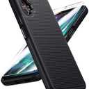 FNTCASE for XCover 7 Pro Case: XCover 6 Pro Samsung Galaxy Dual Layer Shockproof Protective Heavy Duty Phone Cover Rugged with Non Slip Textured Back Hard Shell - Military Drop Protection (Black)