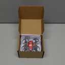 V995 Red Mini Drone for Kids and Beginners, Indoor RC Quadcopter Plane with 3D Flips, 360° Rotation, Circle Fly, Auto Hover, Headless Mode, 21Mins 3 Batteries, Gift for Boys and Girls