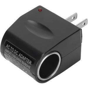 12V 1.5A DC Converter, AC 110V 240V to DC 12V Car Cigarette Lighter Socket Power Adapter, 18W Power Supply Converter Transformer Wall Plug Adapter for Small Car Electronics(U.S. Plug)