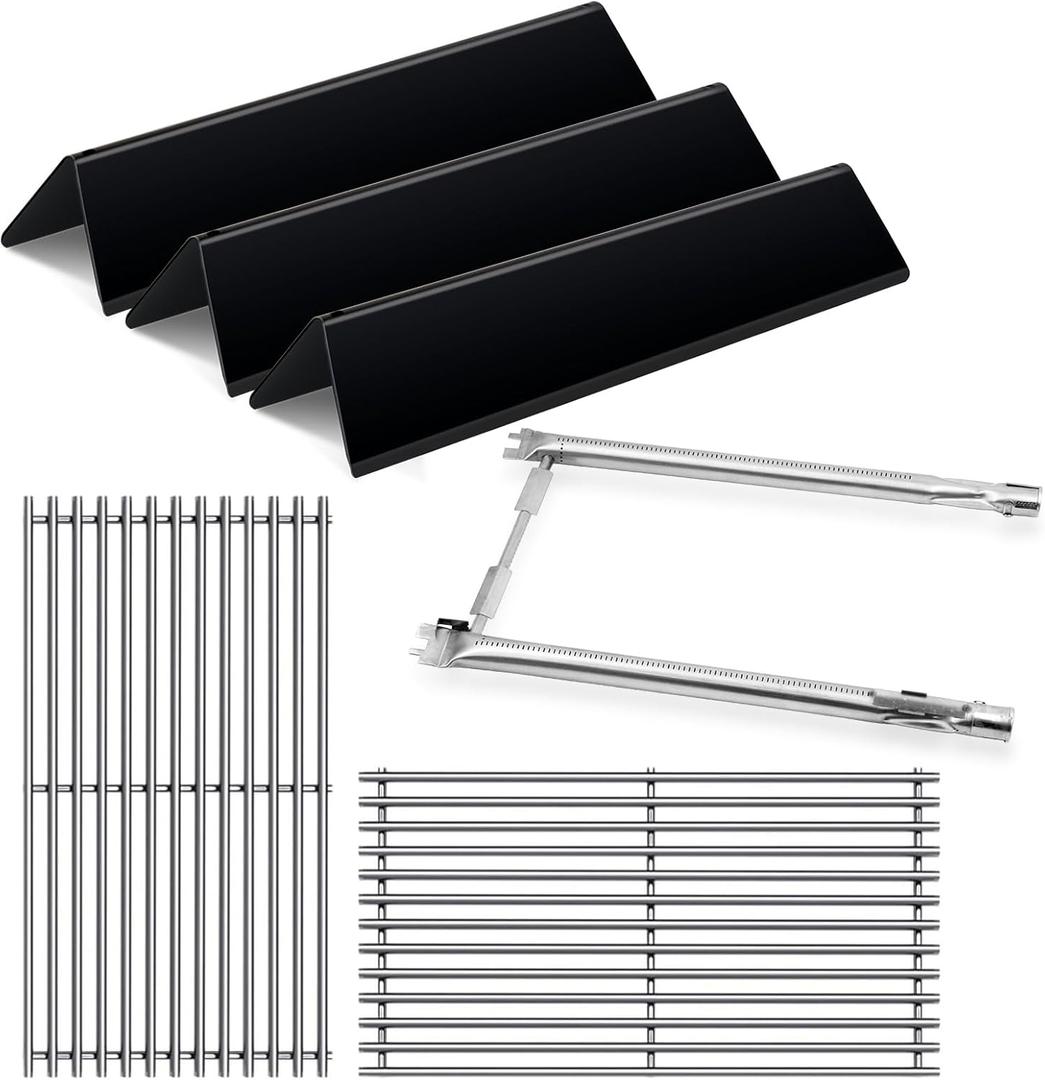 7637 17.5 Inches Grid Grates 7635 Flavorizer Bar with 69785 Burner for Weber Replacement for Spirit 200 Series, Spirit E-210, Spirit S-210 Spirit E-220, Spirit S-220 Cooking Gas Grills 7637 17.5 Inches Grid Grates 7635 Flavorizer Bar with 69785 Burner for Weber Replacement for Spirit 200 Series, Spirit E-210, Spirit S-210 Spirit E-220, Spirit S-220 Cooking Gas Grills