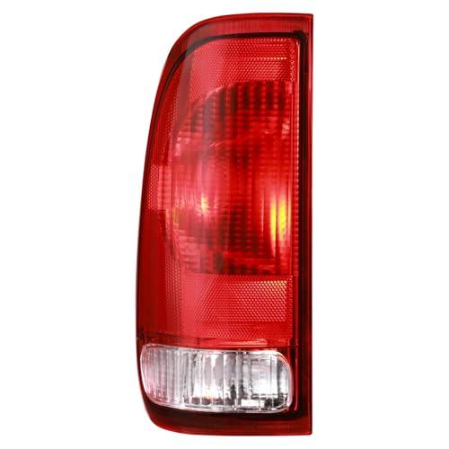 Boine Left Driver Side Tail Light Compatible With 1997-2003 Ford F150 1999-2007 F250 F350 F450 F550 Super Duty Rear Light Brake Lamps (Left Driver Side)