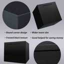 Piggy Bank for Adults Must Break to Open Stainless Steel Money Box Metal Saving Bank Unbreakable Savings Box Money Bank Cash Coin Jar 7.9 inch Black