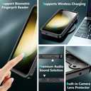 SPIDERCASE Designed for Samsung Galaxy S23 Plus Case Waterproof,Built-in Screen & Camera Lens Protector[IP68 Underwater][Military Grade Shockproof] Full Body Protection Phone Case, Black/Clear