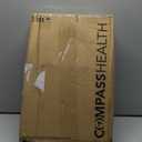 Carex Elongated Hinged Toilet Seat Riser, Adds 3.5 Inches of Height to Toilet, 300 Pound Weight Capacity, Raised Toilet Seat