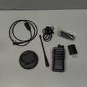 Retevis MateTalk C4 Rechargeable Walkie Talkies for Adults, Intelligent Voice Control, Durable Two Way Radio, 2500mAh, USB-C, VOX, Emergency Alarm, GMRS Handheld Radios for Camping Road Trips(1Pack)