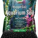 Upgraded Aquarium Soil Water Grass Mud, Ideal for Fish Tank Aquascaping Aquarium Substrate Soil for Plants and Shrimps, No Need to Wash (4.4 Pounds)