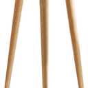 WoodShine Side Table Small Round Solid Wood Sofa Table End Tables Accent Nesting Coffee Table Natural(H:22inch) (15.75X22.24inch)