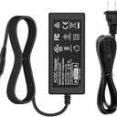 24V 2.5A Power Supply for Dymo 400 450 4XL 550 5XL 310 315 320 330 450SE Label Thermal/Twin Turbo/Turbo Labels/Duo/LabelWriter Printer Power Cord, UL Listed