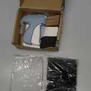 Tagging Gun for Clothing, Tag Attacher Gun with 5 Steel Needles, 2000 pcs 2" Black and White Barbs Fasteners & 300 Clothing Labels, Yard Sale Retail Store Tagging Gun Set (Not Mini Stitch)