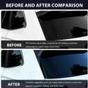 Rear Window Spoiler Side Wing Cover Trim Compatible for 2017 2018 2019-2024 Volkswagen T-iguan R-Line Accessories for VW T-iguan Exterior Decoration