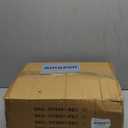 Storage Ottoman, Small Foot Stool Ottoman with Storage, Boucle Teddy Velvet Foot Rest with Padded Seat, Sturdy Wood Legs Stool for Living Room, Bedroom, Couch, Enterway (Cream)