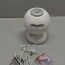 POCOCO Galaxy Star Projector for Bedroom with Replaceable Optical Film Discs, Home Planetarium Night Light Projector with High-Definition Soft Light for Relax, Study, and Meditate, Stress Relief Gifts (White)