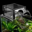 Turtle Topper Basking Platform for Aquatic Turtles 10/20/29/55 Gallon Tank, Aquatic Reptile Ramp Dock, Terrace, Accessories