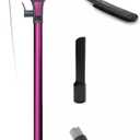 Shark HV371 Rocket Pro DLX Corded Stick, Removable Hand Vacuum, Advanced Swivel Steering, XL Cup, Crevice Tool, Upholstery Tool & Anti-Allergen Dust Brush, Fuchsia, Capacity