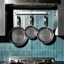 HexClad Hybrid Nonstick 6-Piece Frying Pan Set, 8, 10 and 12-Inch Frying Pans with Tempered Glass Lids, Stay-Cool Handles, Dishwasher and Oven Safe, Induction Ready, Compatible with All Cooktops