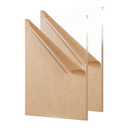 KAITELA 2 Pack 8" x 12" Clear Acrylic Sheet 1/4" Thick (6mm) Cast Plexiglass Board for Craft Projects, Sign, Display Cases, Laser Cutting, Engraving, Home Decor