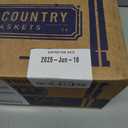 Country Gift Baskets The Connoisseur Gourmet Gift Basket Food Gift Basket for Families College Students Appreciation Thank You Congratulations Get Well Soon Care Package, Best By: 2025- Jun- 18