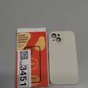 Vooii Compatible with iPhone 15 Case, Upgrade Defender Liquid Silicone, [Enhanced Camera Protection] [Soft Anti-Scratch Microfiber Lining] Shockproof Phone Case for iPhone 15 6.1 inch - Stone