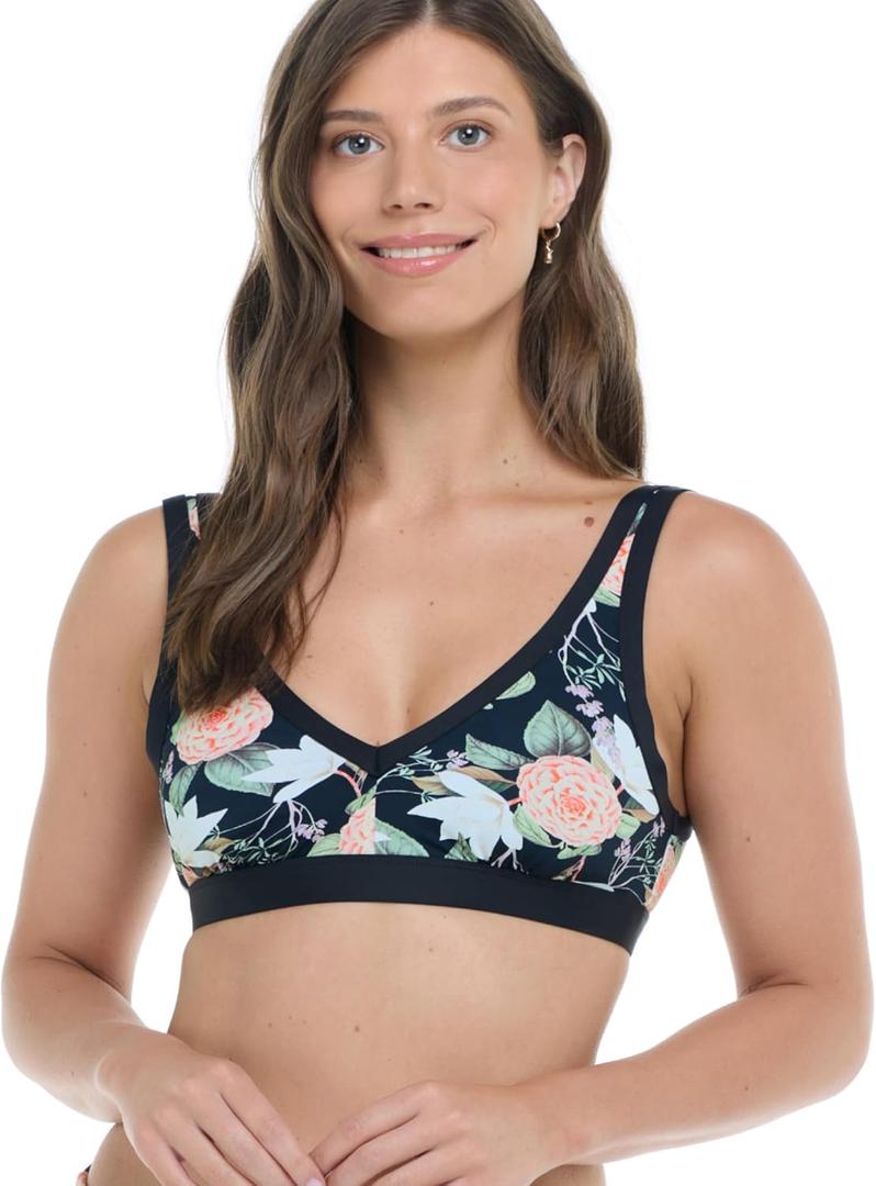Skye Women's Standard Harlow V-Neck Bikini Top Swimsuit (XL)