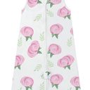 TotAha Toddler Sleep Sack 2T-4T for Girl, 0.5 TOG Summer Light Sleeping Sacks, Soft Wearable Blanket Baby Sleep Bag with 2-way Zipper, GreenLeaf (Buds)