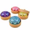  Mystery Squishy Bun Dumpling RARE GLITTER  4Packs