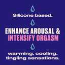 TROJAN Lubricants Arouses and Intensifies, Personal Lubricant, Silicone Personal Lube, 3 fl oz
