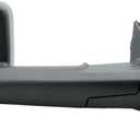 Replacement Passenger Right Side Door Towing Mirror Power and Heated Glass with BLIS Turn Signal Light Puddle Light Temperature Sensor Textured Black Cover Manual Folding for 2019 to 2024 RAM 1500